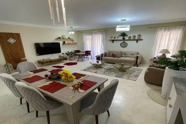 Now available for rent fully furnished apartment in the Fifth Settlement, located on South 90th Street within the "90 Avenue" residential complex prime location