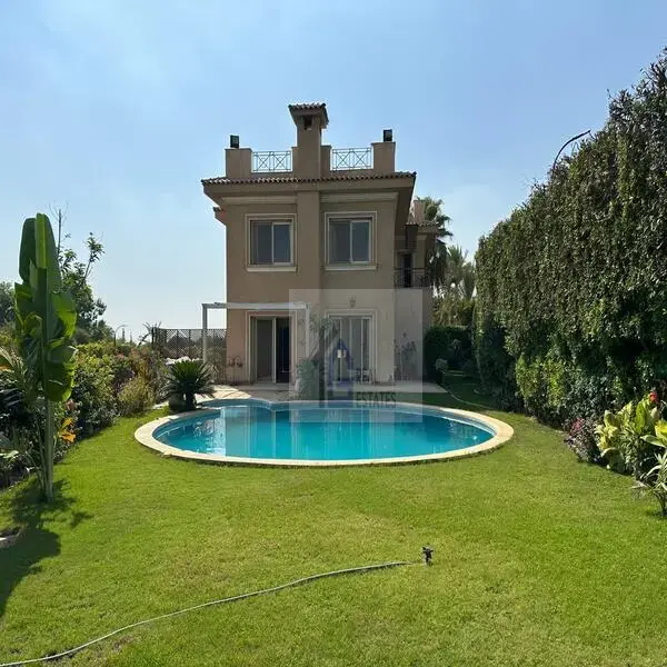 Semi Furnished villa for rent in Katamaya Heights COMPOUND CAIRO EGYPT