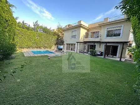 Villa for rent semi furnished in Qatameya Heights