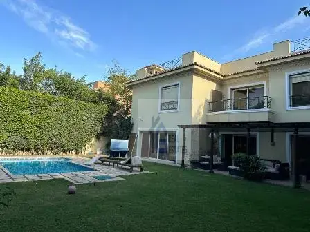 Villa for rent semi furnished in Qatameya Heights