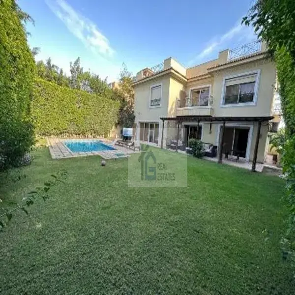 Villa for rent semi furnished in Qatameya Heights