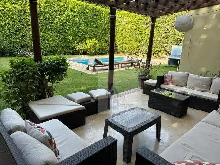 Villa for rent semi furnished in Qatameya Heights