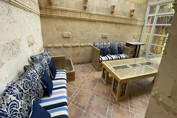 Ground floor apartment for rent furnished in Katameya Heights golf new cairo egypt