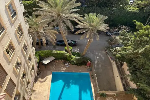 Apartment with Pool For Rent in Sarayat El Maadi