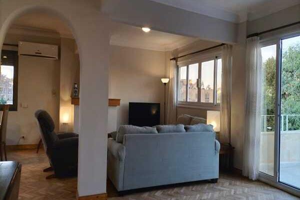 Penthouse rent Hay El maadi sarayat walking to french school