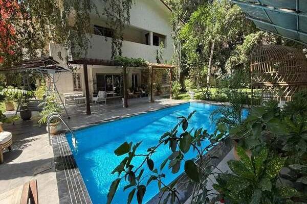 5 bedrooms spacious villa for rent maadi sarayat
