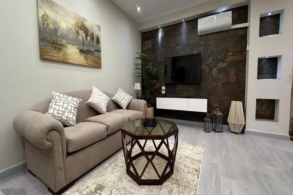 Furnished Ground Floor for Rent at West arabella 5th settlement New Cairo 1 bedrooms 1 Bathrooms egypt